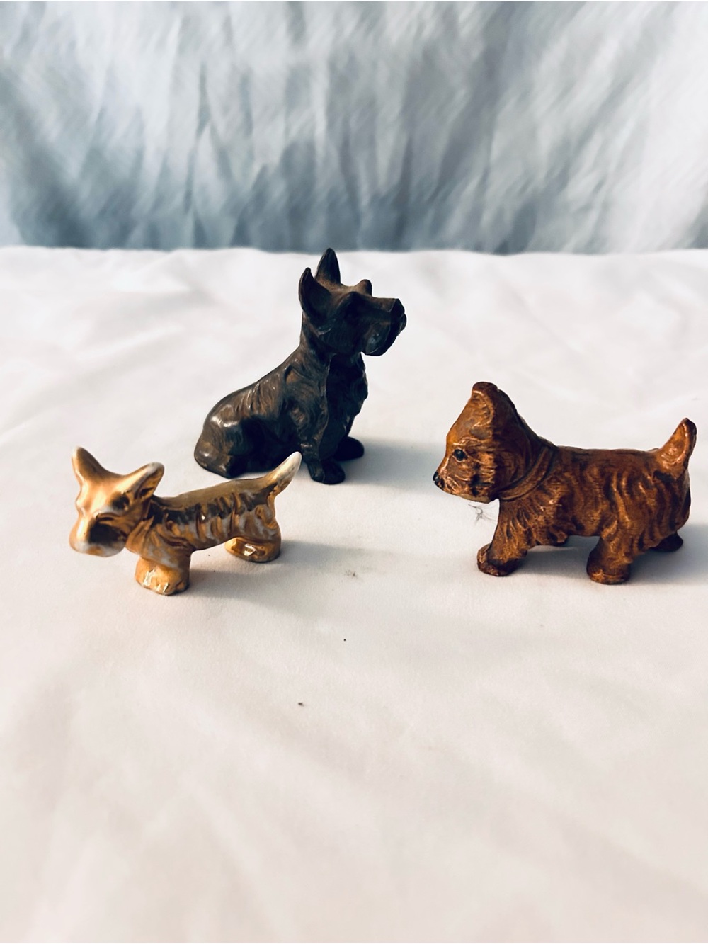 Small collection of Scottie dogs